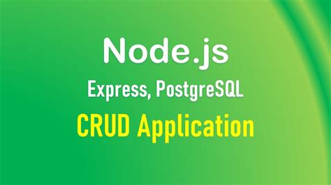 Node Js PostgreSQL CRUD Example Rest APIs With Express Sequelize