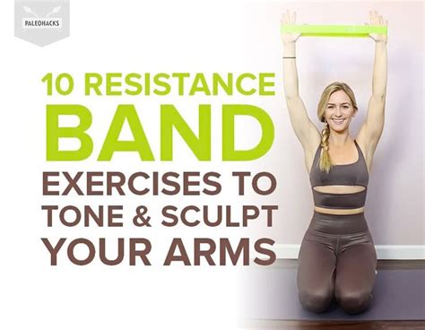 10 Resistance Band Exercises To Sculpt Your Arms Resistance Band Arm
