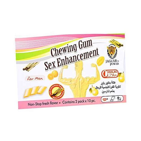 Chewing Gum Sex Enhancement Get Jaguar Power In 15 Minutes