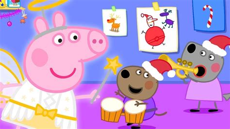 Weihnachtsfeier In Peppas Spielgruppe Cartoons F R Kinder Peppa