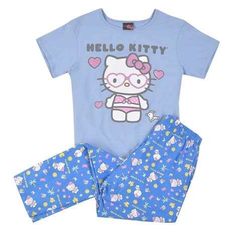 Pijama Para Dama Con Estampado De Hello Kitty Sears