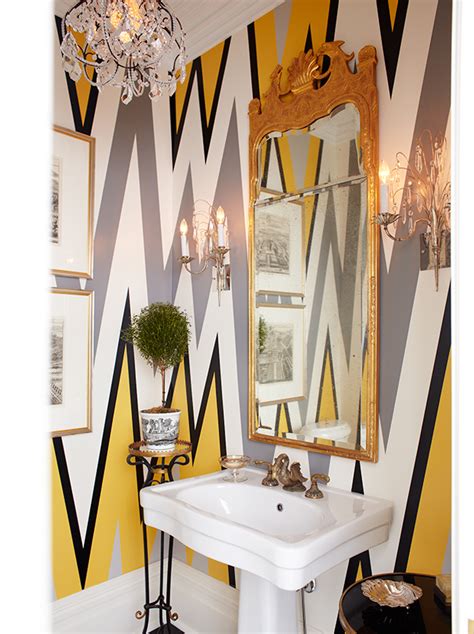 18 Small Bathrooms And Powder Rooms With Big Style House And Home
