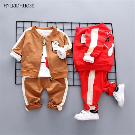 Hylkidhuose Baby Girls Boys Clothing Sets Spring Infant Cotton Suits