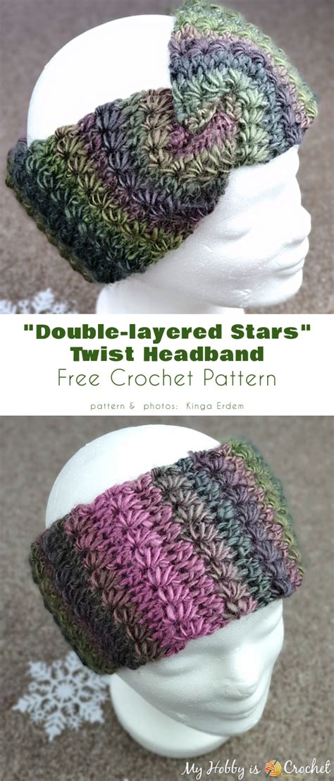 Headband with a Twist Free Crochet Patterns