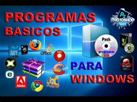 Programas Esenciales Para Pc Con Windows 10 8 Y 7 Coggle Diagram Vrogue