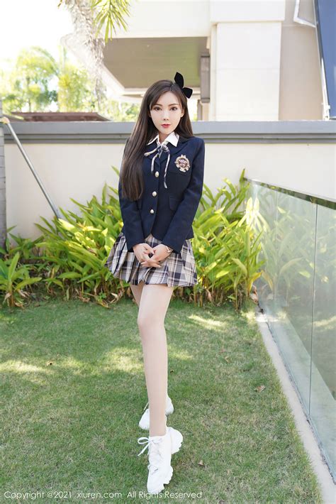 Xiuren No Meng Han Medicine Baby Plaid Skirt Jk Uniform