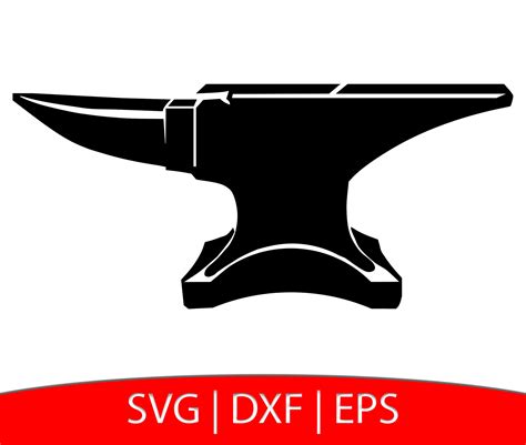 Anvil Svg Blacksmith Clipart Metal Forging Svg Cut File For Etsy Uk