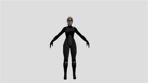 Blackcatspider Manps4 Fixed Download Free 3d Model By Thz Unknown