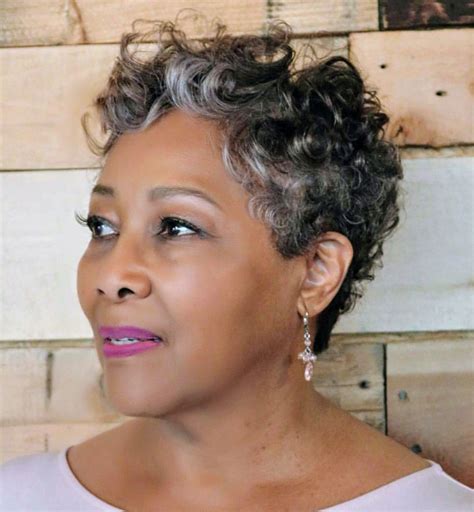 20 middle aged black woman natural hairstyles for short gray hair fashionblog