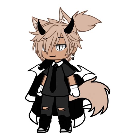 Pin By Radio Demonツ On Gacha Life Ocs In 2021 Bad Boy Outfits Cute