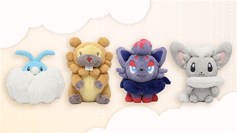 More Soft Fluffy Pokémon Plushies Coming To Pokémon Center Online