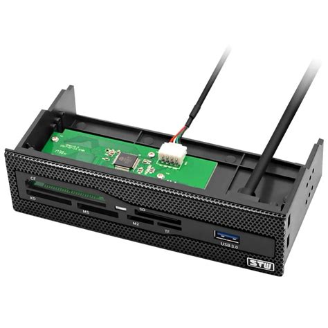 525 Inch Internal Card Reader For Computer With Usb 30 Sd Micro Sd Cf