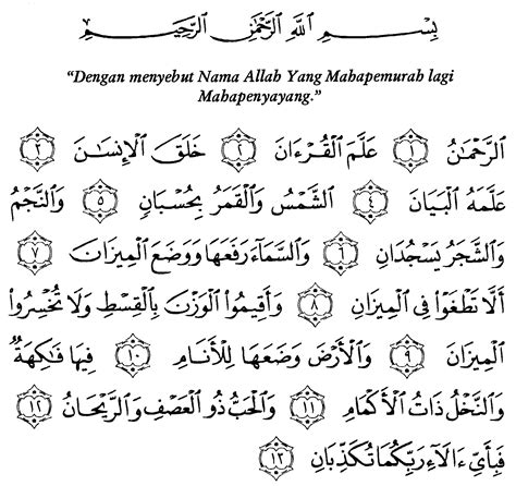 This is chapter 55 of the noble quran. Membacakan Surat Ar Rahman - Thegorbalsla