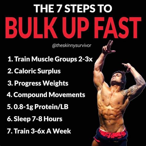 10 Rules For Building Muscles On Bulking Phase Bulk