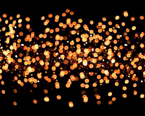 Orange Blur Christmas Lights Backgroundabstract Lights Unfocused Blur