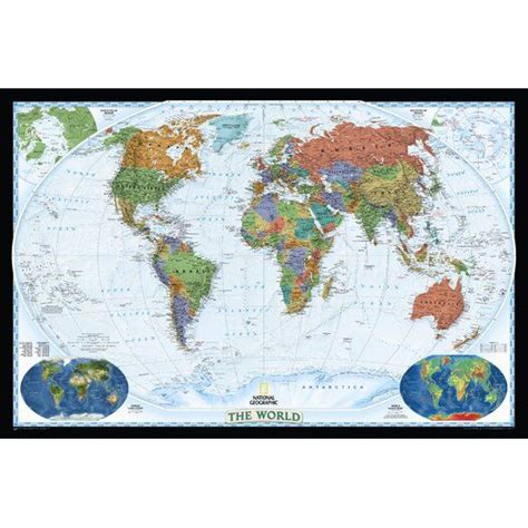 National Geographic Maps United States Executive Wall Map Wayfair
