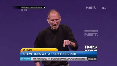 On This Day Steve Jobs Meninggal Dunia YouTube