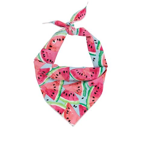 Watermelon Bandana Floral Bandana Flower Bandana Tie Dog Bandana