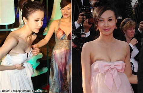 Glamorous Asian Screen Goddesses Suffer Wardrobe Malfunctions