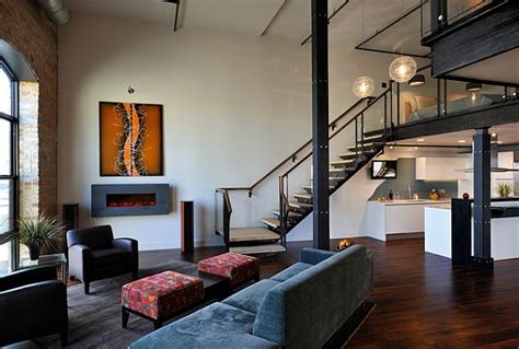 Mini bar ideas rustic living room interior design Loft Decorating Ideas: Five Things To Consider