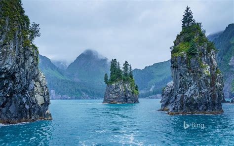 Cove Of Spires In Kenai Fjords National Park Alaska