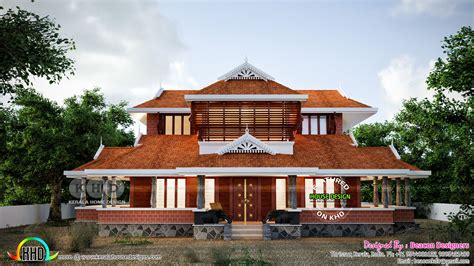 Traditional Kerala House Design Village House With 2971 Sq Ft