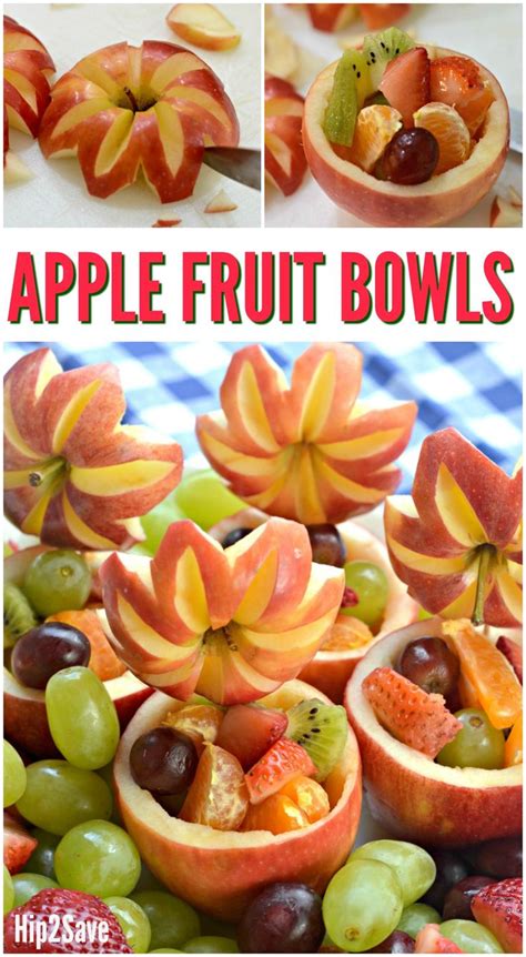 These Creative Apple Fruit Bowls Shaped Like Flowers Are A Cute And