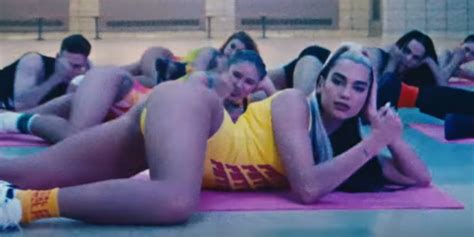 It's definitely my craziest of high energy songs, says dua about the track. Dua Lipa Stretches Out in Hot 'Physical' Workout Video ...