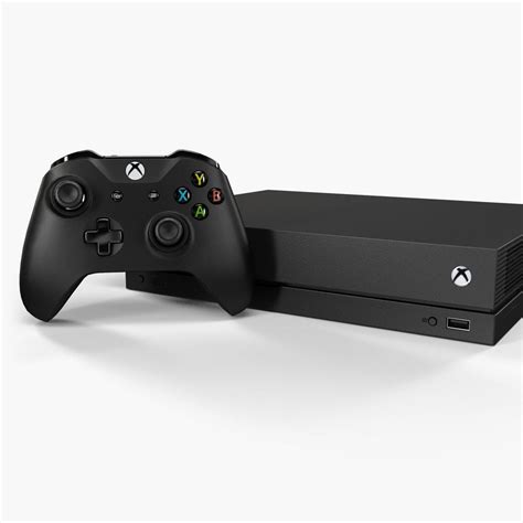 Microsoft Xbox One X 1tb Console With Wireless Controller Black