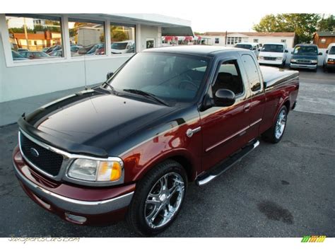 2003 Ford F150 Heritage Edition Supercab In Burgundy Red Metallic