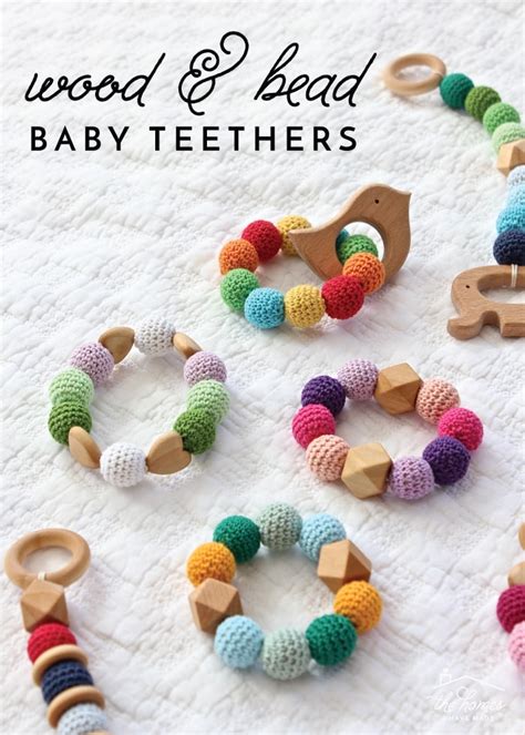 Diy Wood And Bead Baby Teethers The Homes I Have Made