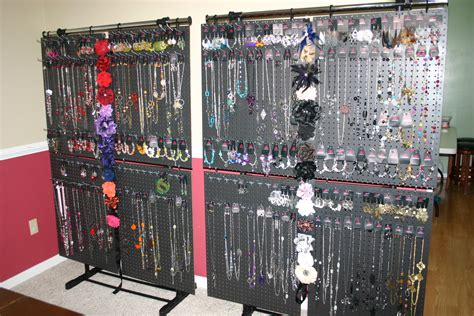 Make Your Own Pegboard Jewelry Display Homesfeed