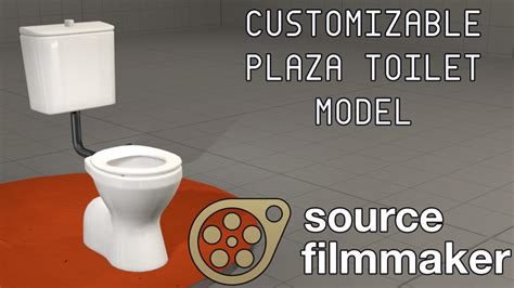 Sfm Source Filmmaker Customizable Toilet Plaza