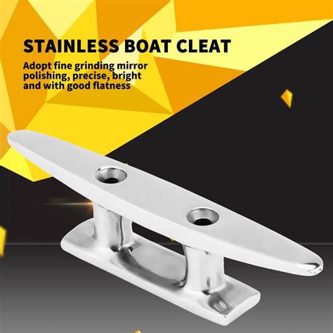 Inch Mooring Cleats Boat Dock Cleat Stainless Steel Boat Mooring Dock