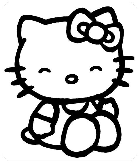 Figuras Para Colorear Hello Kitty Dibujo Imagenes Images