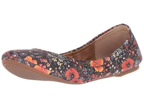 Lucky Brand Womens Emmie Leather Closed Toe Ballet Flats