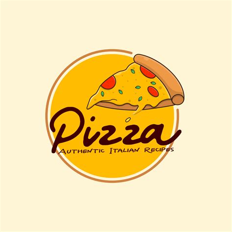 Pizza Shop Logo Badge Concept 7909745 Vector Art At Vecteezy