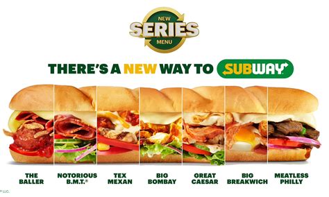 Subway's Menu: Where Freshness Meets Flavor - Canadian Menus