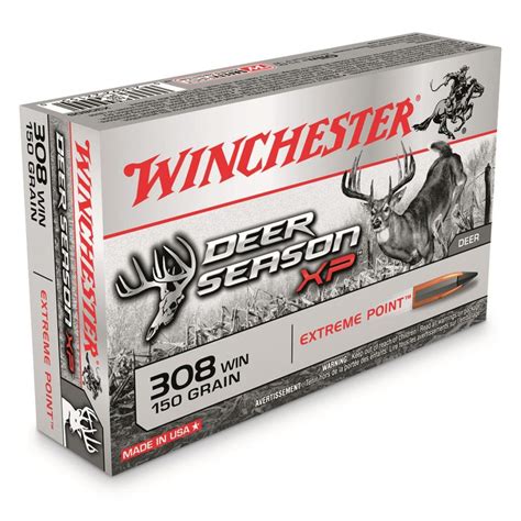 Winchester Deer Season Xp 308 Winchester Polymer Tipped Extreme