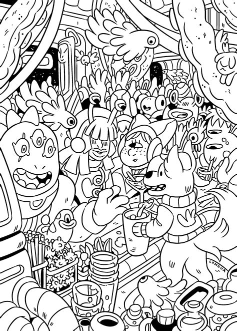 Coloring Pages Weird