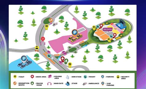 Venue Map Lmac Music For All Fest 2023 Ada Taeyang Konser Di Lido Bogor