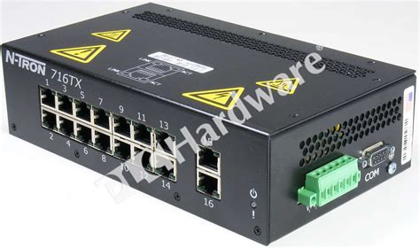 New N Tron 716tx Industrial Ethernet Fully Managed Switch 16 P