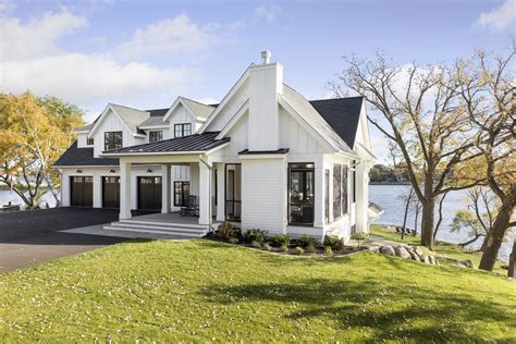Black Lake Farmhouse — Alexander Design Group Farmhouse Style House
