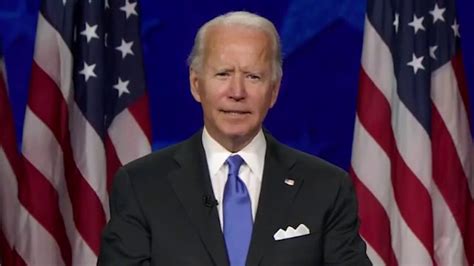 Joe Biden Accepts Democratic Nomination ‘ally Of The Light On Air