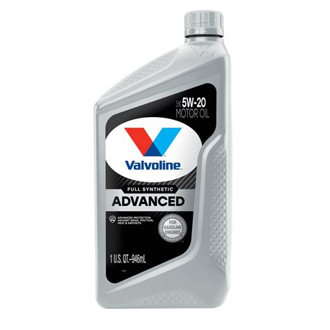 Valvoline Advanced Full Synthetic 5w 20 Motor Oil 1 Qt