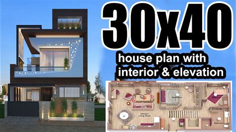 30x40 Open Floor Plans Floor Plan Design Tutorial Youtube