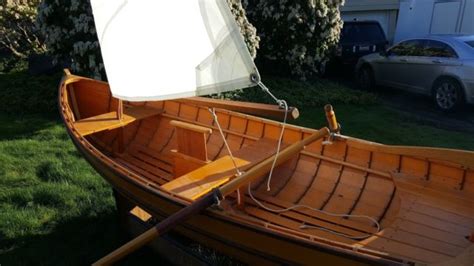 12 Foot Wooden Sailing Boat Fully Equipped Nw Wooden Boats 1979 For