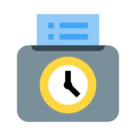 Time Card Icon 161151 Free Icons Library