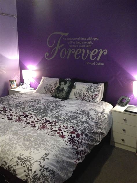 The twilight quote on my bedroom wall. My twilight room I wish | Twilight house, Twilight ...