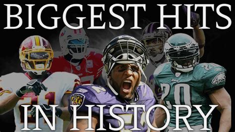 Biggest Hits In Nfl History Hd Youtube